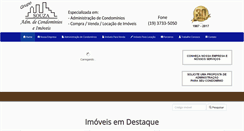 Desktop Screenshot of gruposouzaimoveis.com.br